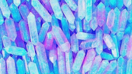Pastel neon city at night